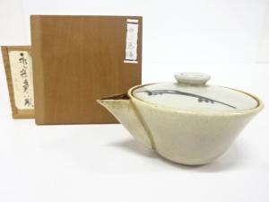 古物 染付 急須